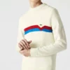 Lacoste Pullover - Blanc / Bleu / Rouge