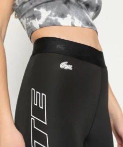 Lacoste EXCLUSIVE - Legging - Black -Lacoste Soldes Magasin 6a2382847910433a8472b7351ca674ab