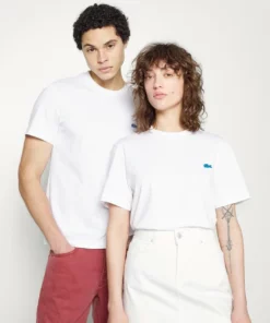 Lacoste UNISEX EXCLUSIVE - T-shirt Basique - White -Lacoste Soldes Magasin 6a2db87908a4489db64abdb59540f0b9