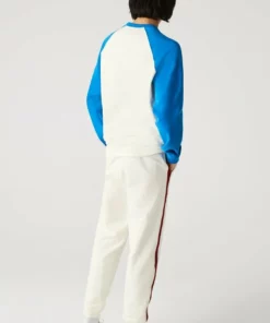 Lacoste Pantalon De Survêtement - Blanc/rouge/bleu -Lacoste Soldes Magasin 6a5e45ba410f4791a5bd471128256c10