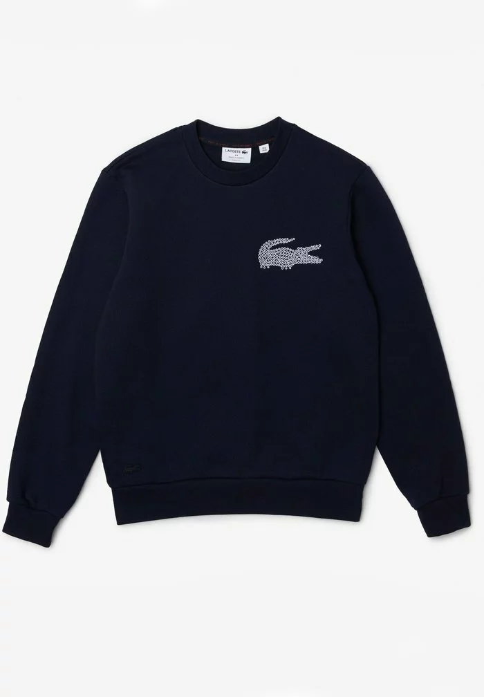 Lacoste Sweatshirt - Bleu Marine 6 Lacoste Sweatshirt - Bleu Marine – Image 6