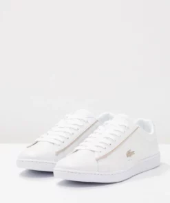 Lacoste CARNABY EVO 118 6 SPW - Baskets Basses - White/gold -Lacoste Soldes Magasin 6b9440b411db4e8e9ba435d11973cde2