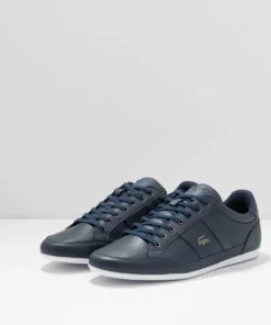 Lacoste CHAYMON - Baskets Basses - Navy/white -Lacoste Soldes Magasin 6c6ab61404b54a3c81f7844d01782777