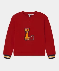 Lacoste T-shirt à Manches Longues - Dark Red