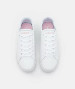 Lacoste CARNABY - Baskets Basses - White/light Pink -Lacoste Soldes Magasin 6d8d3fafc56345dd9fbd43f384262cff