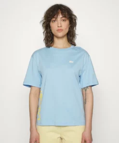 Lacoste EXCLUSIVE - T-shirt Imprimé - Light Blue