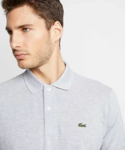 Lacoste Polo - Mottled Light Grey -Lacoste Soldes Magasin 6f00322294df4bbba23eed19195df604