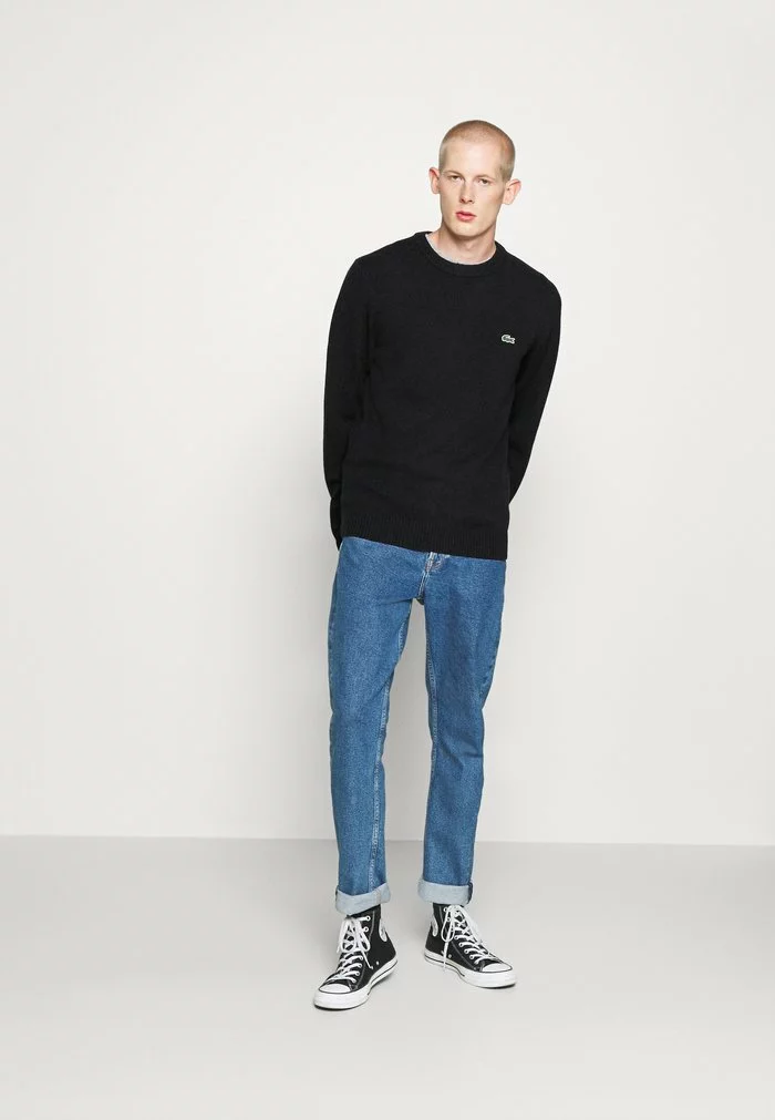 Lacoste Pullover - Black 2 Lacoste Pullover - Black – Image 2