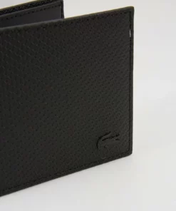 Lacoste BILLFOLD SLOT - Portefeuille - Black -Lacoste Soldes Magasin 6f1acff200c44402928a764da121abc4