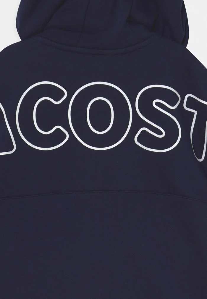 Lacoste Sweat à Capuche Zippé - Marine 3 Lacoste Sweat à Capuche Zippé - Marine – Image 3