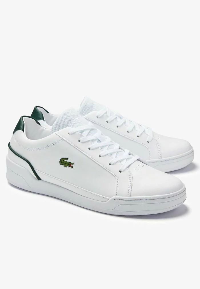 Lacoste Baskets Basses - Wht/dk Grn 3 Lacoste Baskets Basses - Wht/dk Grn – Image 3
