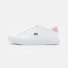 Lacoste GRIPSHOT - Baskets Basses - White/light Pink