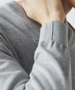 Lacoste Pullover - Gris Chine -Lacoste Soldes Magasin 7276a99b3b58402c866ae0ccfeab4a26