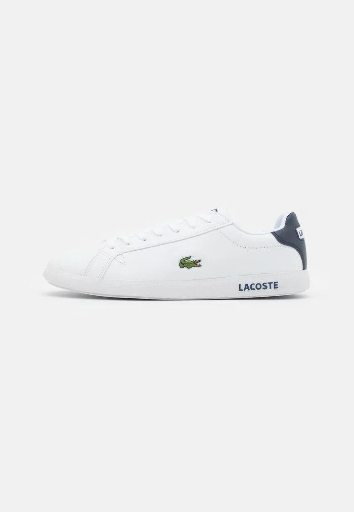 Lacoste GRADUATE - Baskets Basses - White/navy 1 Lacoste GRADUATE - Baskets Basses - White/navy