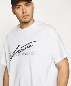 Lacoste PLUS - T-shirt Imprimé - White -Lacoste Soldes Magasin 72da0fde3456455b9e8a0ab36694507f