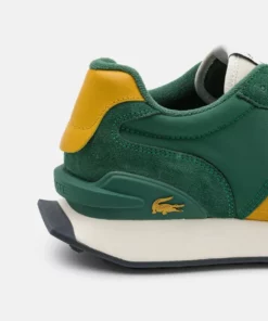 Lacoste DELUXE - Baskets Basses - Dark Green/yellow 11 Lacoste DELUXE - Baskets Basses - Dark Green/yellow -Lacoste Soldes Magasin 7332a723b7644318a712d7c974c2ab7b