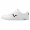 Lacoste EUROPA - Baskets Basses - White/navy/red