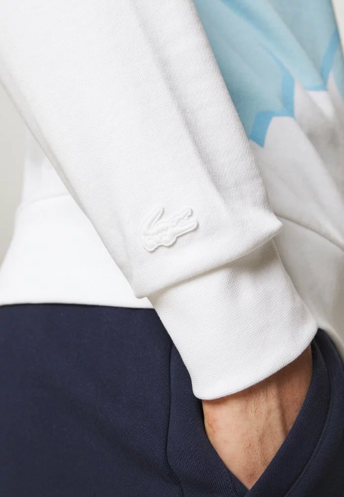 Lacoste Sweatshirt - White 8 Lacoste Sweatshirt - White – Image 8