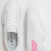 Lacoste LEROND - Baskets Basses - White/light Pink