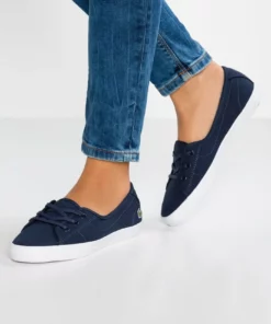 Lacoste ZIANE CHUNKY - Baskets Basses - Navy