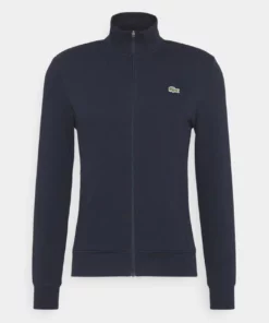 Lacoste Sweat à Capuche Zippé - Navy Blue -Lacoste Soldes Magasin 76af1a698baf4ad080a0ad9196ba1291