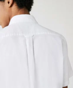 Lacoste HEMD KORTE - Chemise - Blanc -Lacoste Soldes Magasin 77a391957bc9445b89f9be9dc45e2565