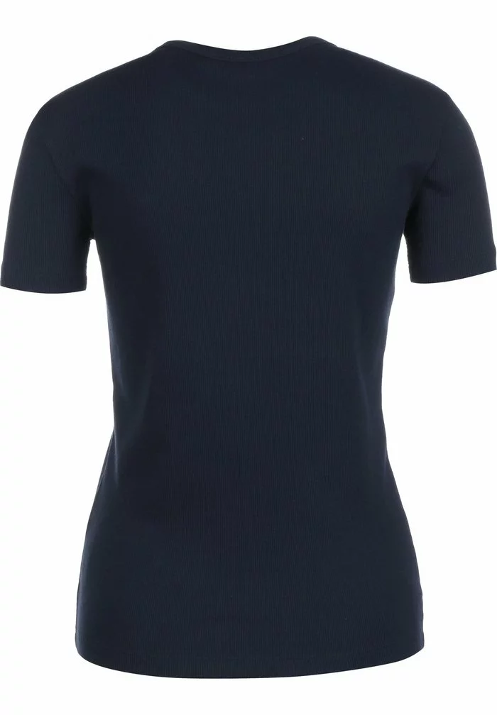 Lacoste T-shirt Basique - Marine 2 Lacoste T-shirt Basique - Marine – Image 2