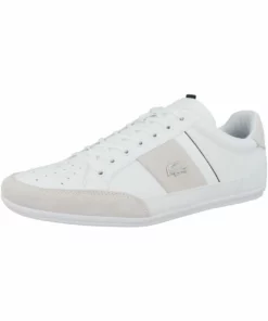 Lacoste CHAYMON - Baskets Basses - White Dark Green -Lacoste Soldes Magasin 7933f34839494ead8ce38a7d09989c3a