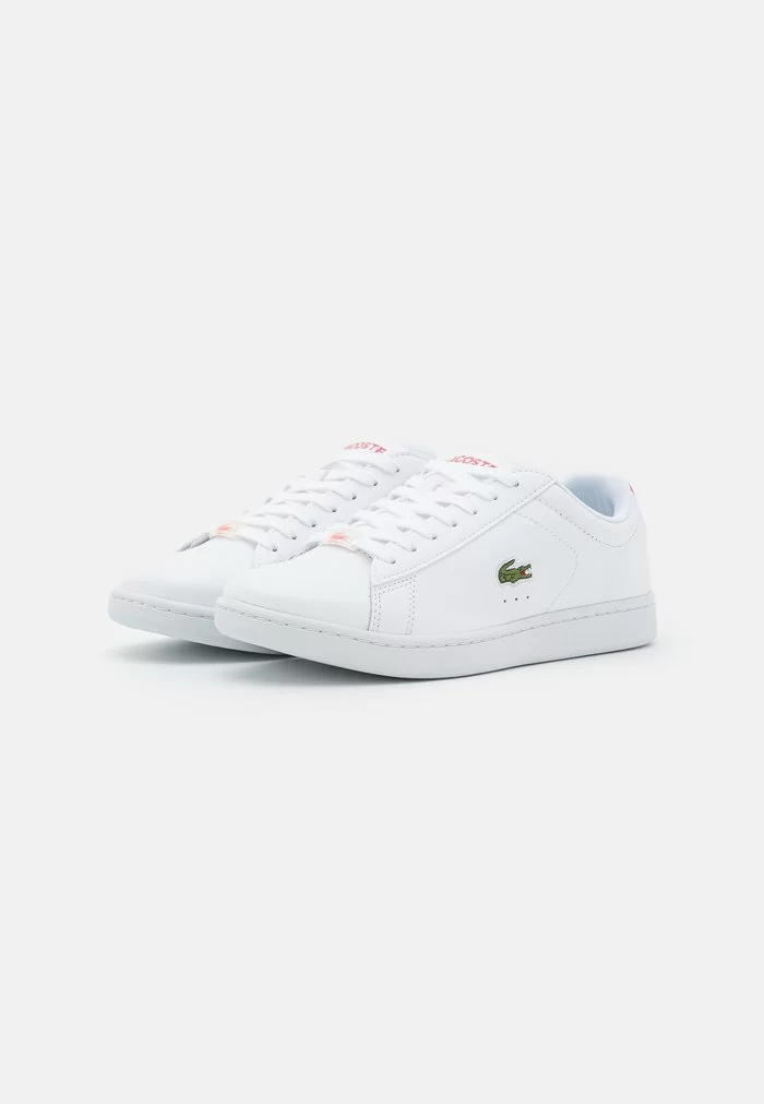 Lacoste CARNABY EVO - Baskets Basses - White/dark Pink 3 Lacoste CARNABY EVO - Baskets Basses - White/dark Pink – Image 3