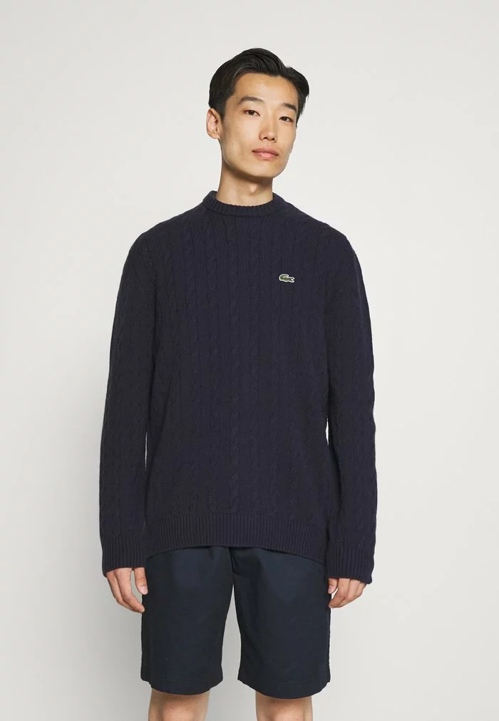 Lacoste Pullover - Bleu Marine 1 Lacoste Pullover - Bleu Marine