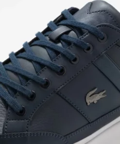Lacoste CHAYMON - Baskets Basses - Navy/white -Lacoste Soldes Magasin 7a0553400fb943daa8f314ba175d2737