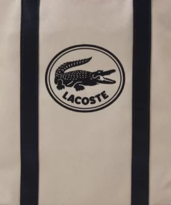 Lacoste Cabas - Farine Marine -Lacoste Soldes Magasin 7a33e06f733c4f1289cb71a93bbd510e