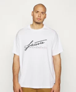 Lacoste PLUS - T-shirt Imprimé - White -Lacoste Soldes Magasin 7a496ce0ef914339afce24810ccfe4c6