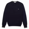Lacoste Sweatshirt - Bleu Marine / Blanc