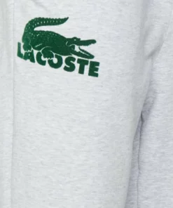 Lacoste Bas De Pyjama - Argent Chine/vert -Lacoste Soldes Magasin 7af4110fe0f446ca8e31404fdf7a7a04