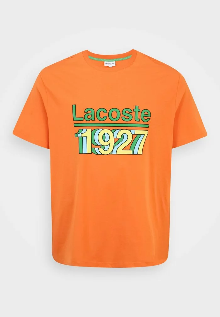 Lacoste PLUS - T-shirt Imprimé - Fango 1 Lacoste PLUS - T-shirt Imprimé - Fango