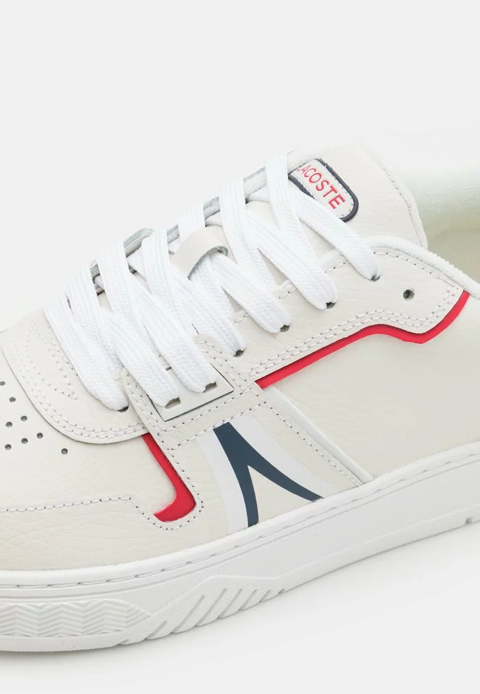 Lacoste L001 - Baskets Basses - White/navy/red 4 Lacoste L001 - Baskets Basses - White/navy/red – Image 4