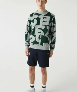 Lacoste Sweatshirt - Gris Chine Vert