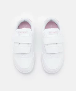 Lacoste T-CLIP - Baskets Basses - White/light Pink -Lacoste Soldes Magasin 7c17d9ca5dc74605ae6714b161ccd964
