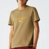Lacoste T-shirt Imprimé - Vert Kaki