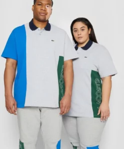 Lacoste PLUS UNISEX - Polo - Silver Chine/blue Royal/green/navy Blue -Lacoste Soldes Magasin 7d1dde60dd584cb9b02d31de3a59ad22
