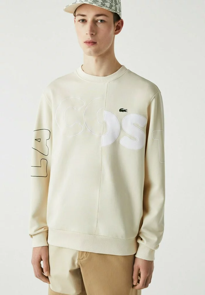 Lacoste Sweatshirt - Beige 1 Lacoste Sweatshirt - Beige