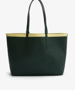 Lacoste FEMME - Cabas - Sinople Eclipse Jaune -Lacoste Soldes Magasin 7ddd49a953574357a1c3553bd96559f5