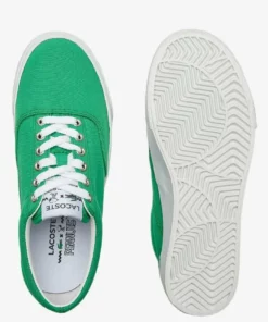 LACOSTE X PEANUTS - Baskets Basses - Grn/wht -Lacoste Soldes Magasin 7e3c63058cdb4f54a3b91d1a17e9f131