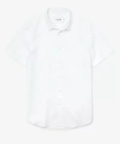Lacoste Chemise - Weiß -Lacoste Soldes Magasin 7eac048623c9413794e2806943b5722a
