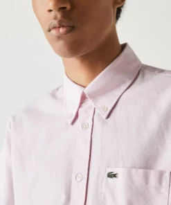 Lacoste HEMD KORTE - Chemise - Rose Pale -Lacoste Soldes Magasin 7f940c123ab14360a0af198fbf24631b