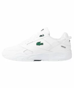 Lacoste STORM - Baskets Basses - White/dark Green