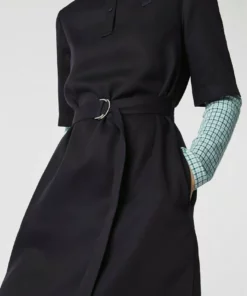 Lacoste Robe En Jersey - Bleu Marine -Lacoste Soldes Magasin 80479c4ee7474081b6451fac051dfea1