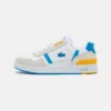 Lacoste EXCLUSIVE T-CLIP - Baskets Basses - White/blue