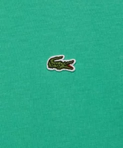 Lacoste T-shirt Basique - Clover Green -Lacoste Soldes Magasin 807852161ab94c01bfeaf469db14c199
